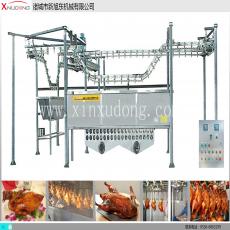 <b>燒雞、鴨過油懸掛式油炸生產線</b>